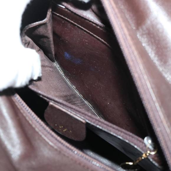 GUCCI Bamboo Hand Bag Leather Brown 000.0166.0580 Auth yk8566 - Picture 10 of 16